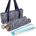 Soft-Sided American mAh Jongg Set with White Tiles and Modern Pushers P487358