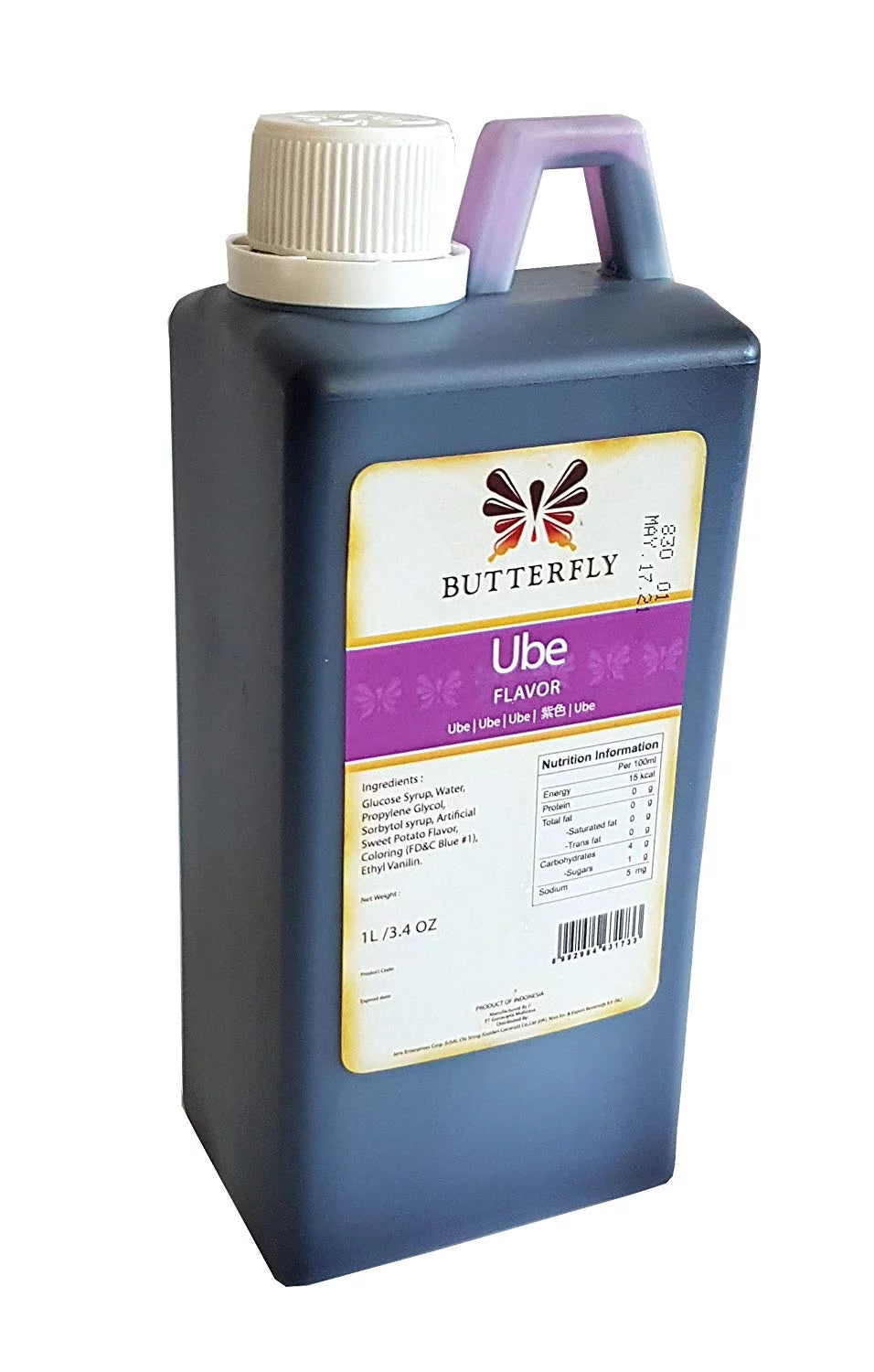 Ube Purple Yam Flavoring Extract 1 Liter, 33.8 Ounce W154983