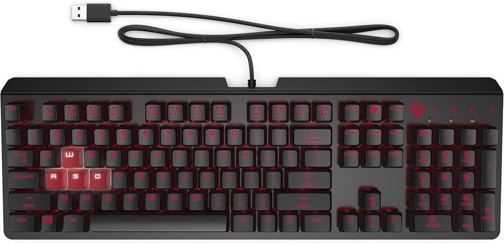 Customizable Mechanical Gaming Keyboard with Cherry MX Red Keys Z90925