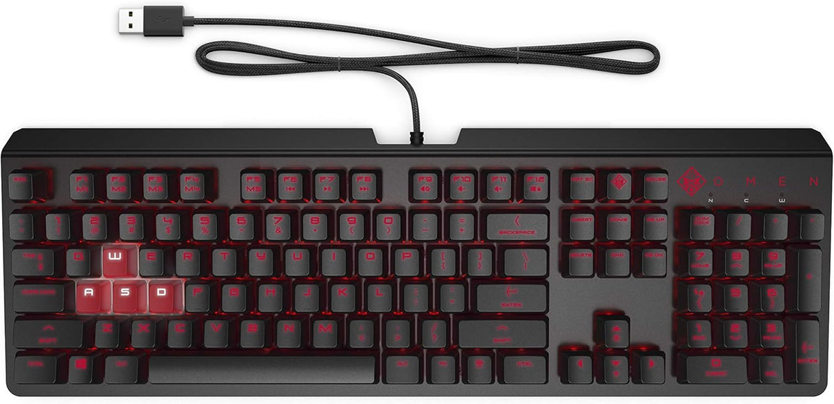 Customizable Mechanical Gaming Keyboard with Cherry MX Red Keys Z90925