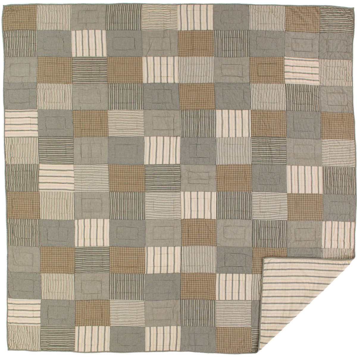 Blue California King Quilt D63874