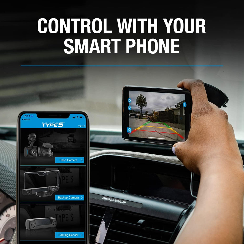 Solar Powered 1080p HD Backup Camera Y18748