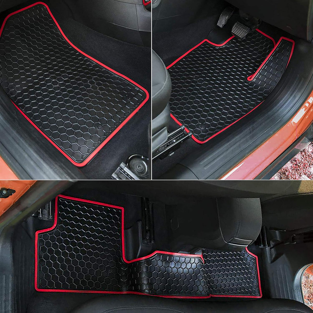 Rubber Floor Mats & Cargo Liners Set A64385