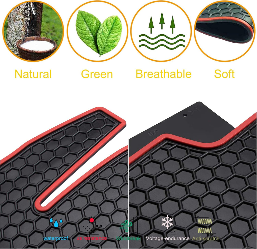 Rubber Floor Mats & Cargo Liners Set A64385