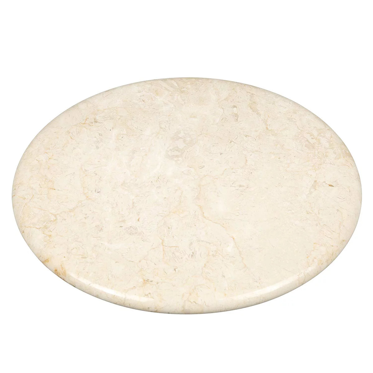 Natural Champagne Marble Lazy Susan Turn Table Serving Board H2441