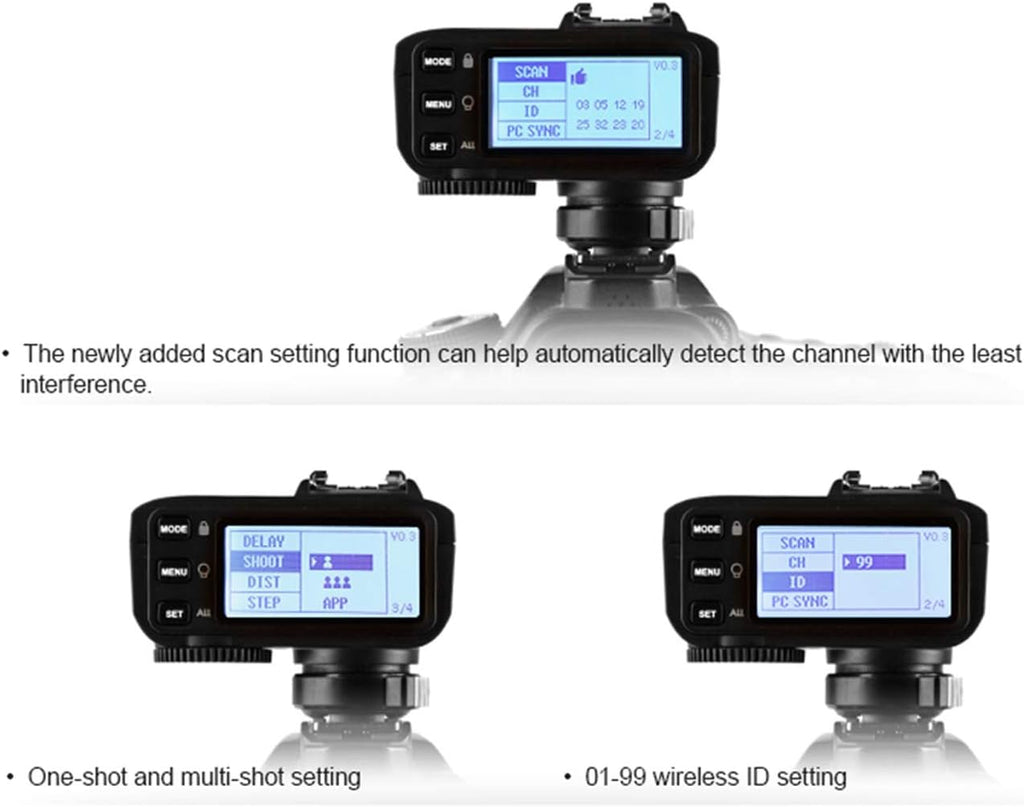 Wireless Flash Trigger with 1/8000s HSS M124381