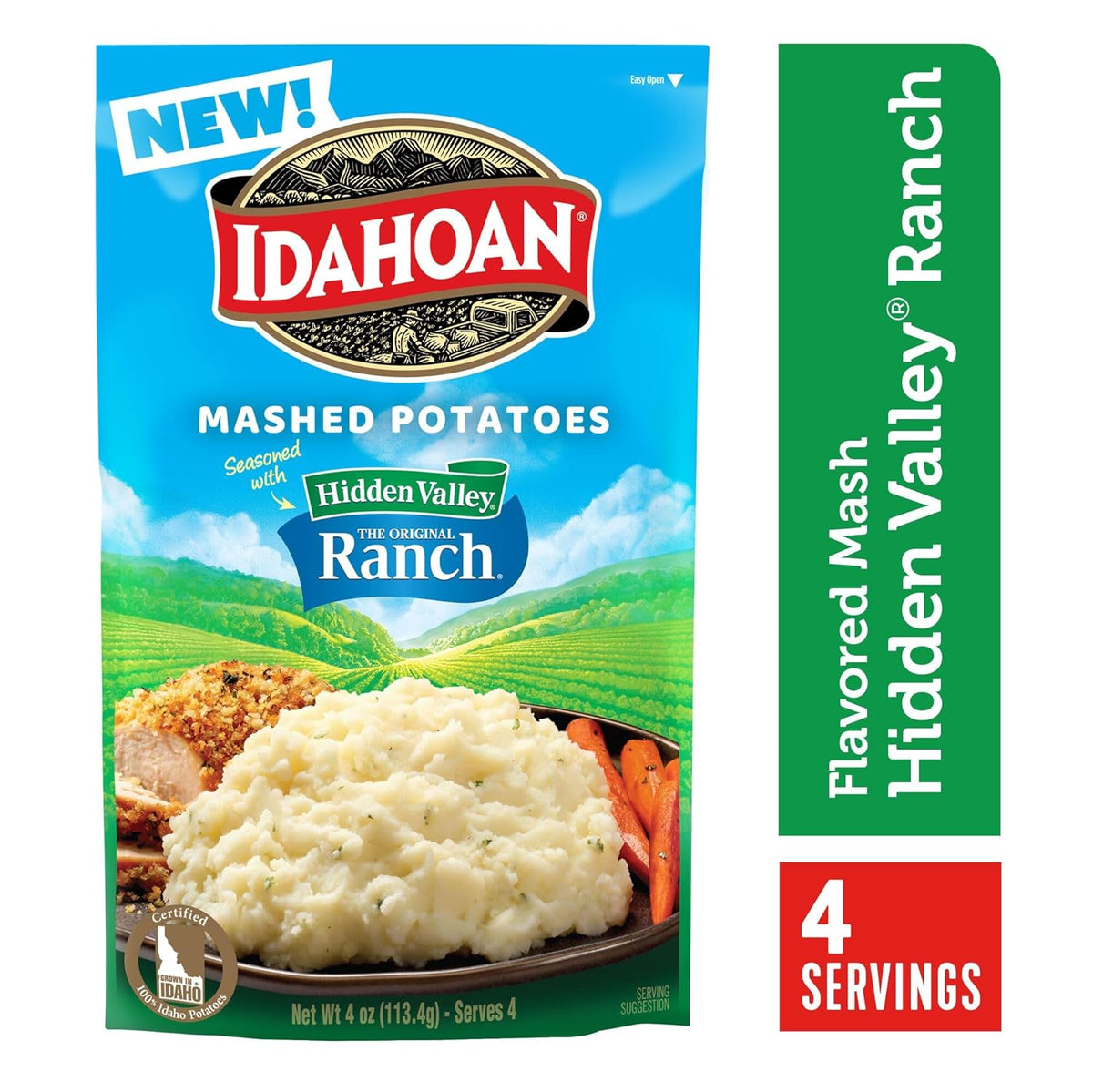 Mashed Potatoes, 4 oz (Pack of 12) Z983