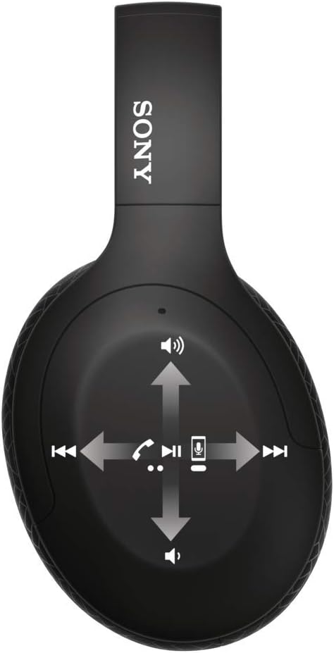 Black Wireless Noise-Canceling Headphones I283