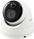 Wired PIR Dome Security Camera 4K HD Color Night Vision Indoor/Outdoor H212557