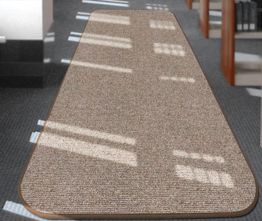 Skid-Resistant Carpet Runner Pebble Beige 24 Feet X 27 Inches P955045