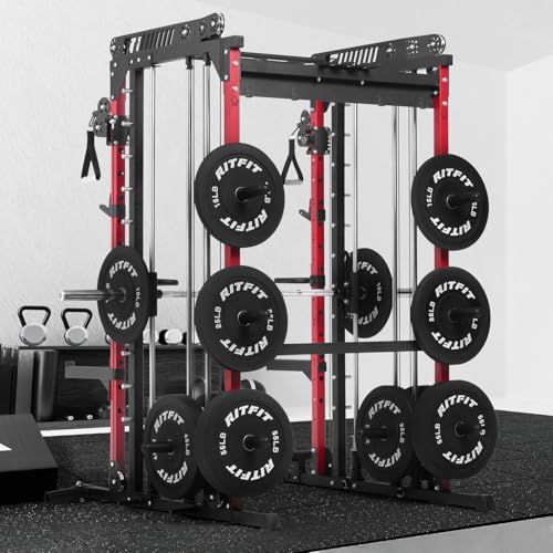 Multi-Function Smith Machine with Cable Crossover System Z5304