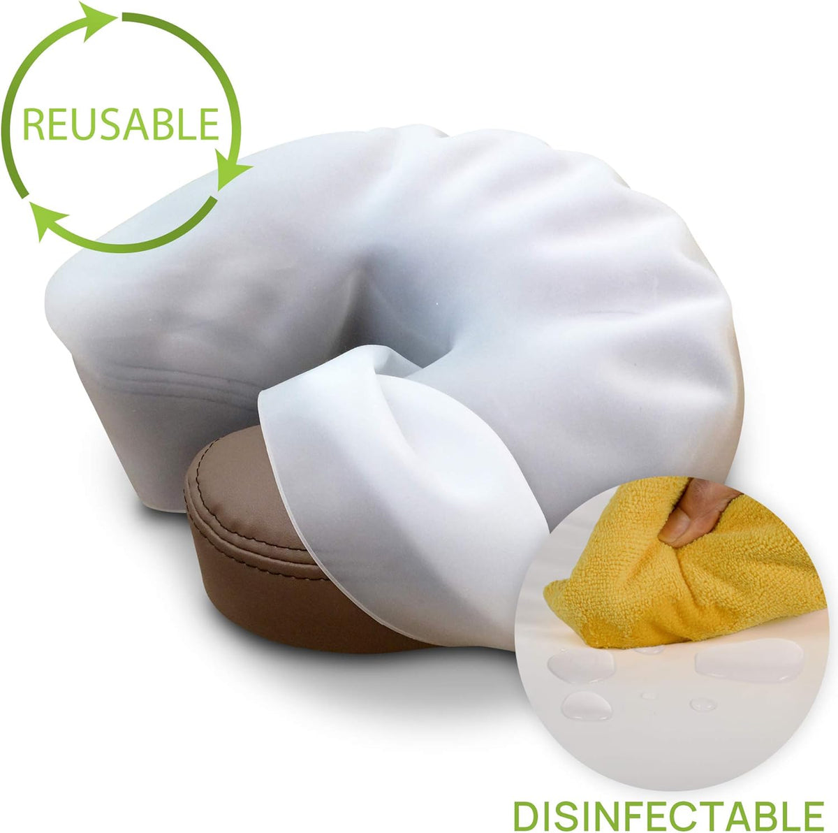 Clear Silicone Face Cradle Cover F9026
