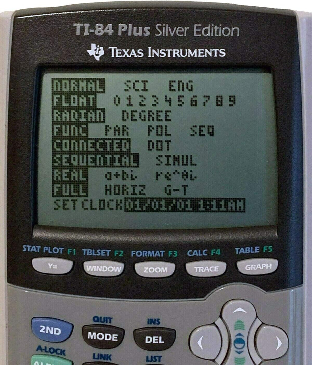 TI-84 Plus Silver Edition Graphing Calculator Z489