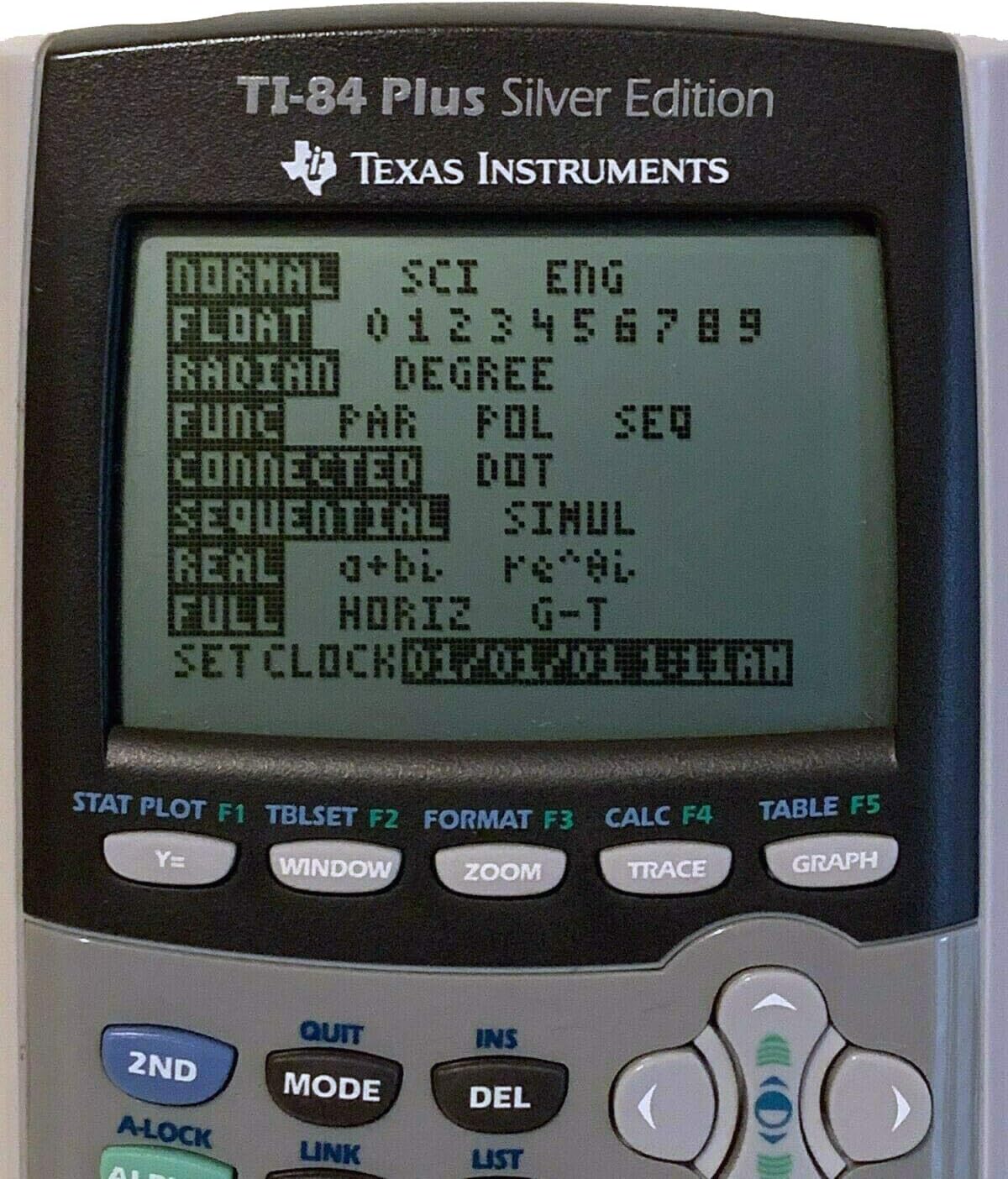 TI-84 Plus Silver Edition Graphing Calculator Z489