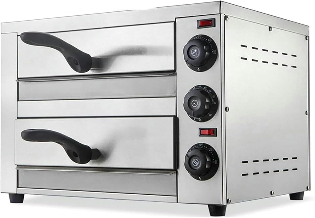 2-Layers Stainless Steel Electric Pizza Oven J6945