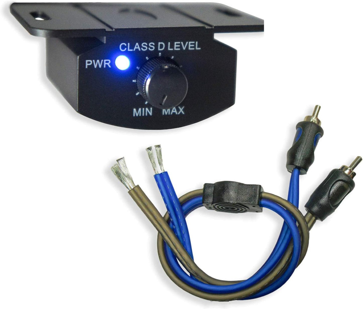 Compatible with Universal Car Dual 10 Loaded Vented Port Sub Box Enclosure with Amplifier G79964