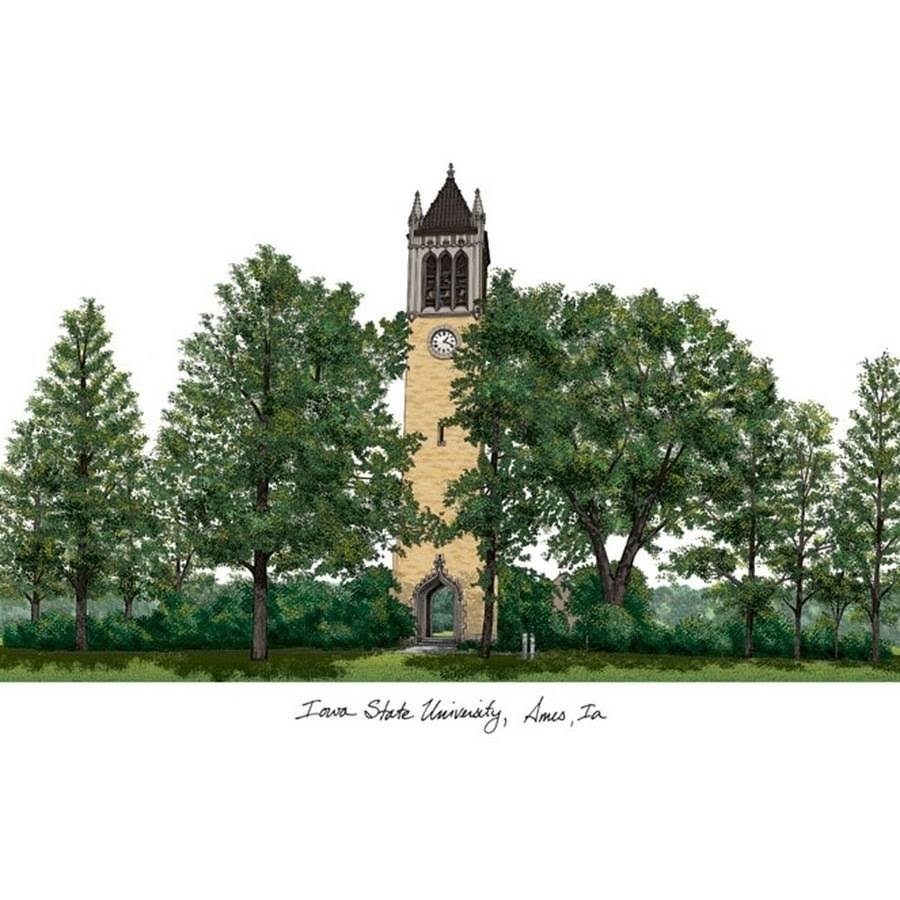 Campus Images Lithograph Print K6162