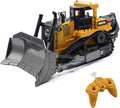 1/16 Scale 9 Channel RC Bulldozer Construction Toy Vehicle with Light and Sound E426451
