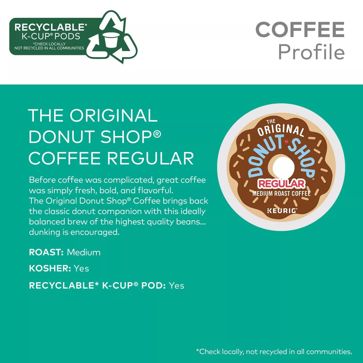 100 K-Cups Regular Coffee M4011