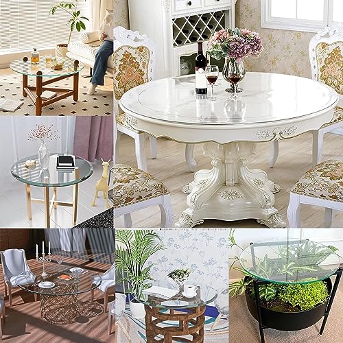 Round Tempered Glass Table Top Y6010