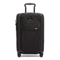 Black Expandable 4 Wheeled Carry-On Suitcase X391