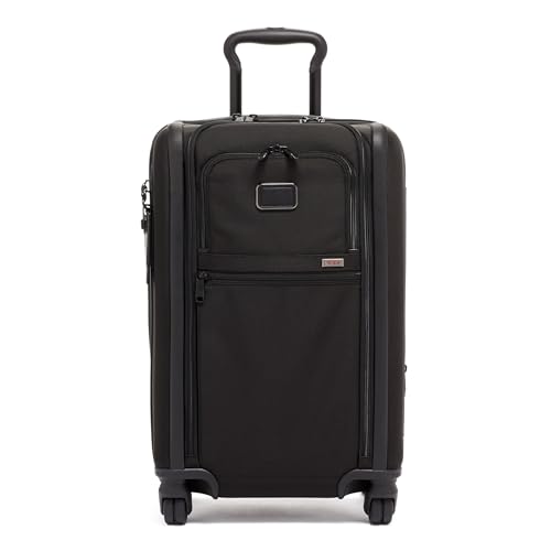 Black Expandable 4 Wheeled Carry-On Suitcase X391
