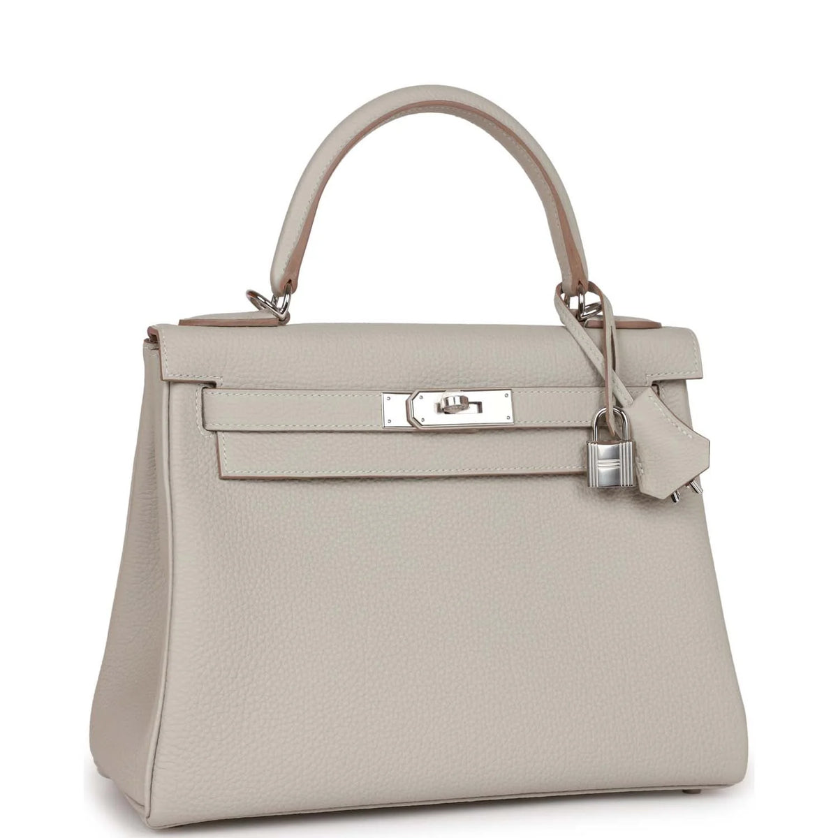 Gris Perle Togo Palladium Hardware Bag L3857