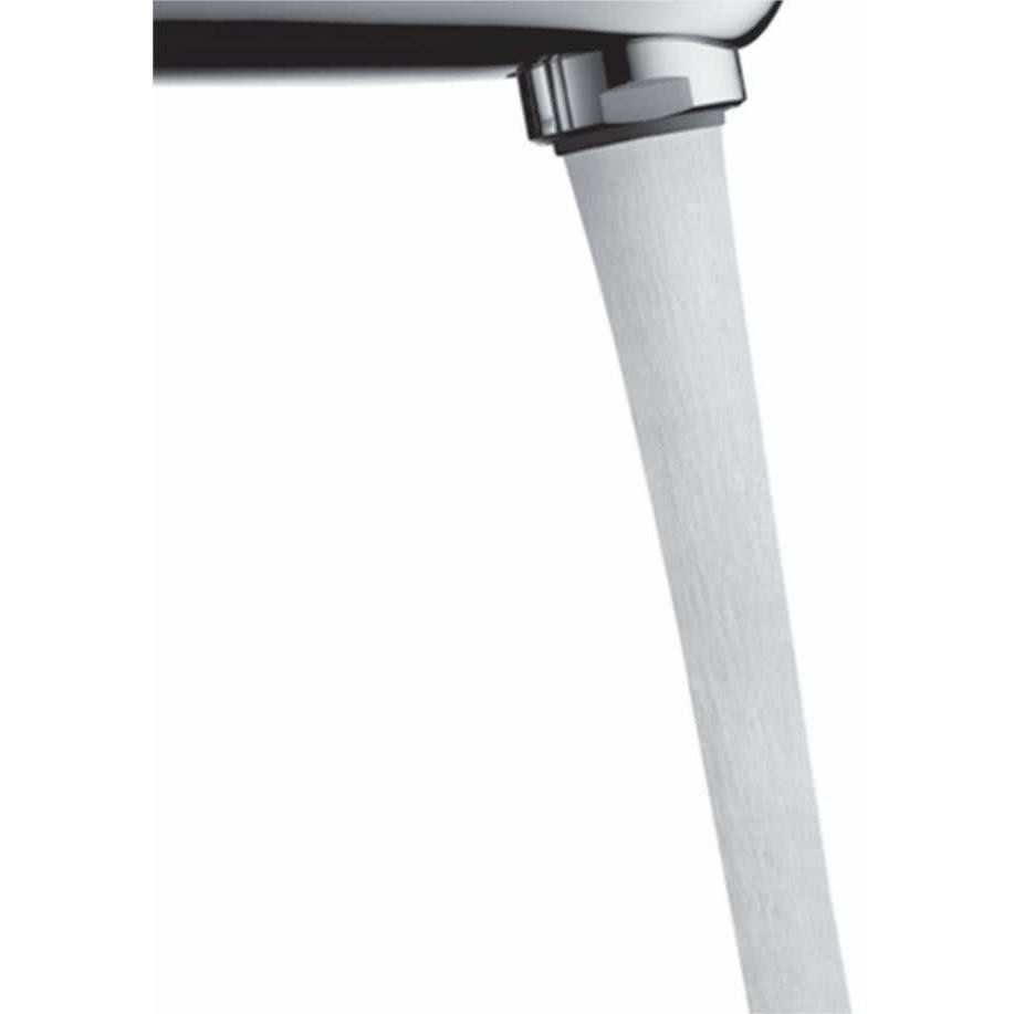 Chrome Wall-Mounted Single-Handle Faucet Trim N8213