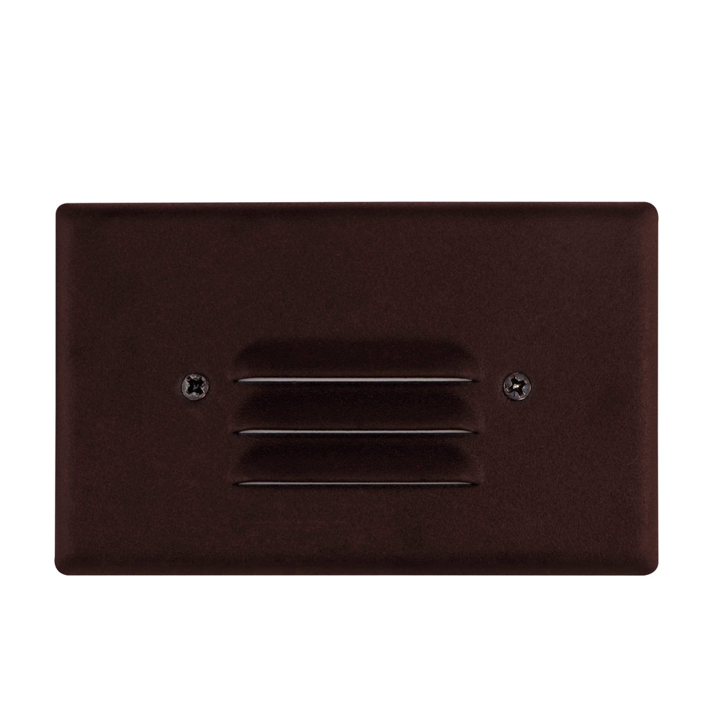 5 Pack Black Angled Louver Step Light Z104