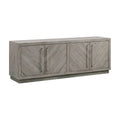 74" Solid Wood TV Stand S16833