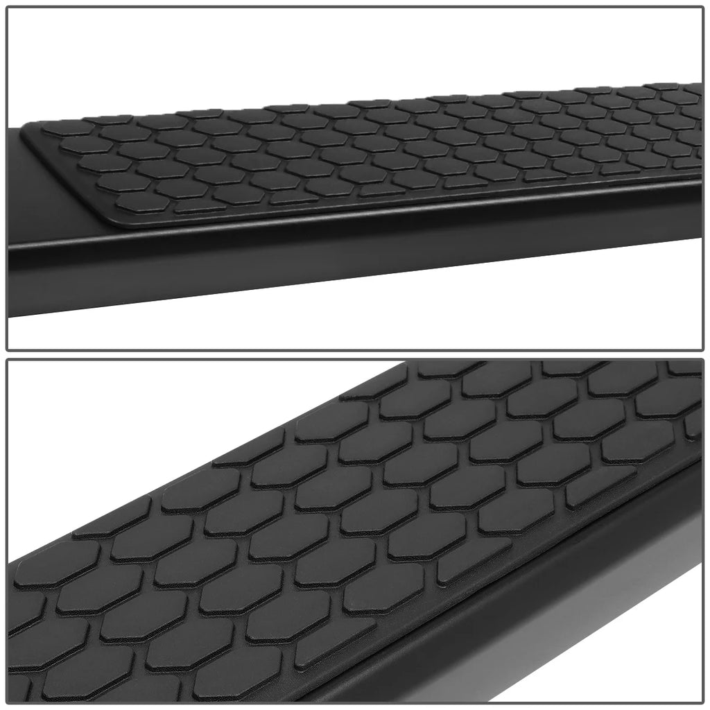 Pair 5" Coated Stainless Steel Side Step Nerf Bar Running Boards H429