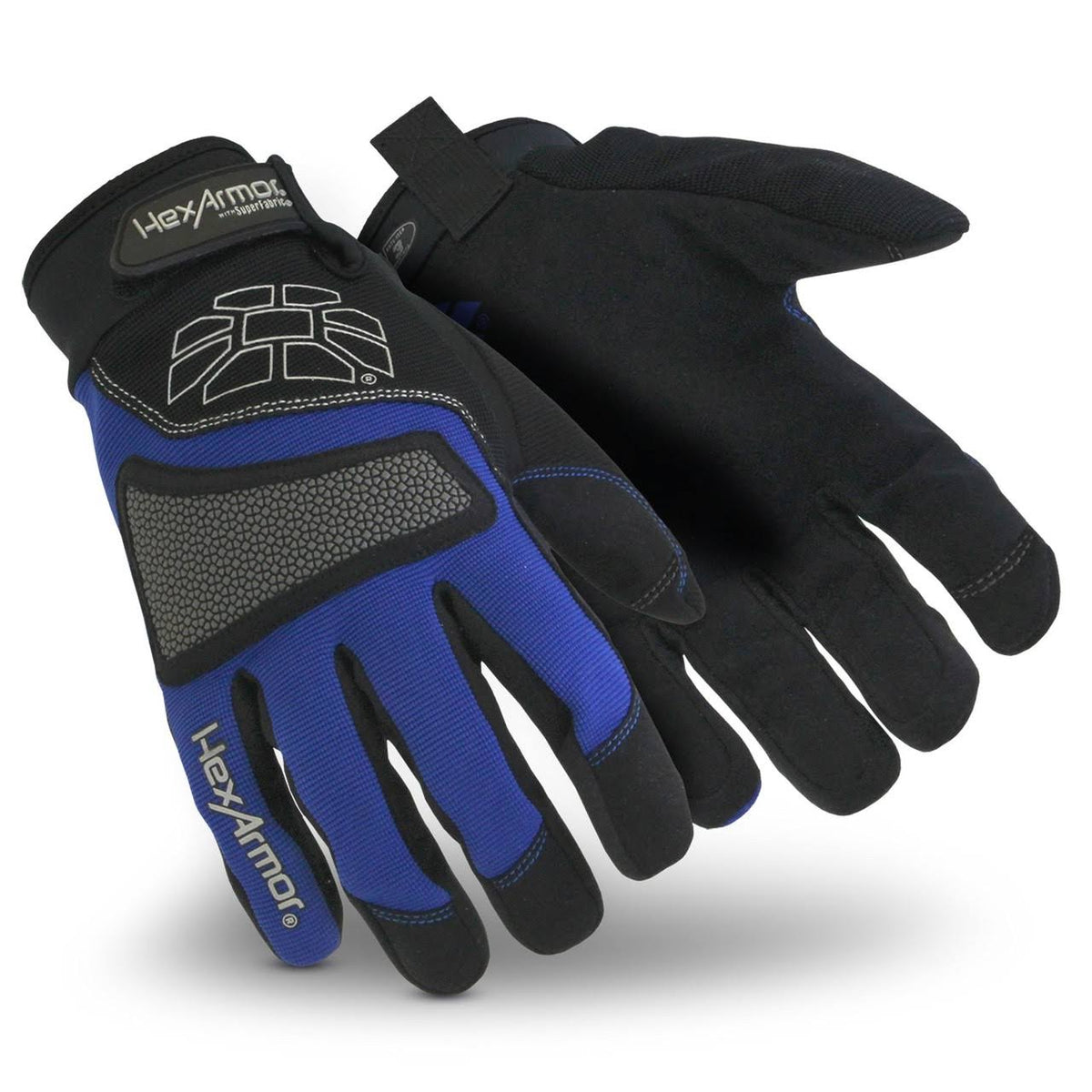 Cut Resistant Gloves Black Blue XL E38219