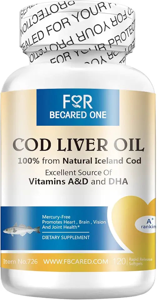 Fermented Cod Liver Oil 120 Softgels Lemon Flavor L545843