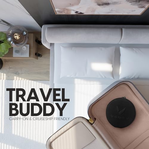 Portable Wireless Battery Operated Fan with Carry Case N103169