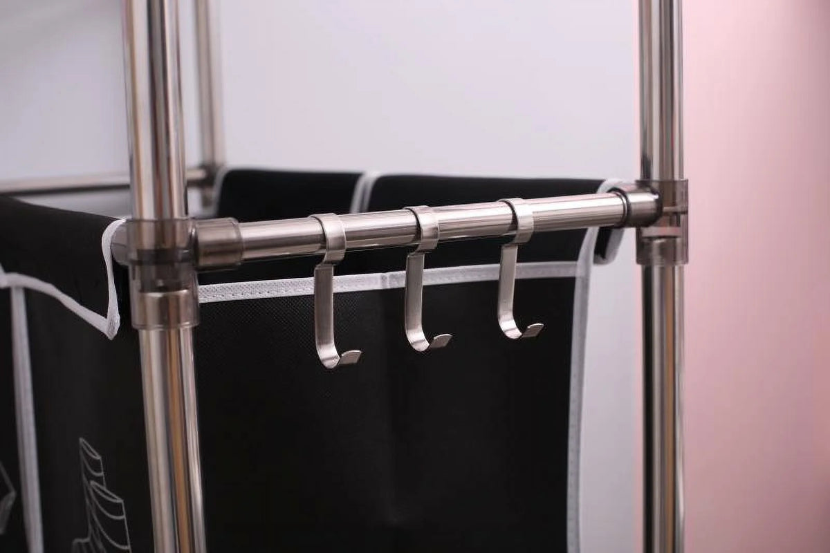 3-Tier Laundry Sorter Hamper with 4 Removable Bags V2293