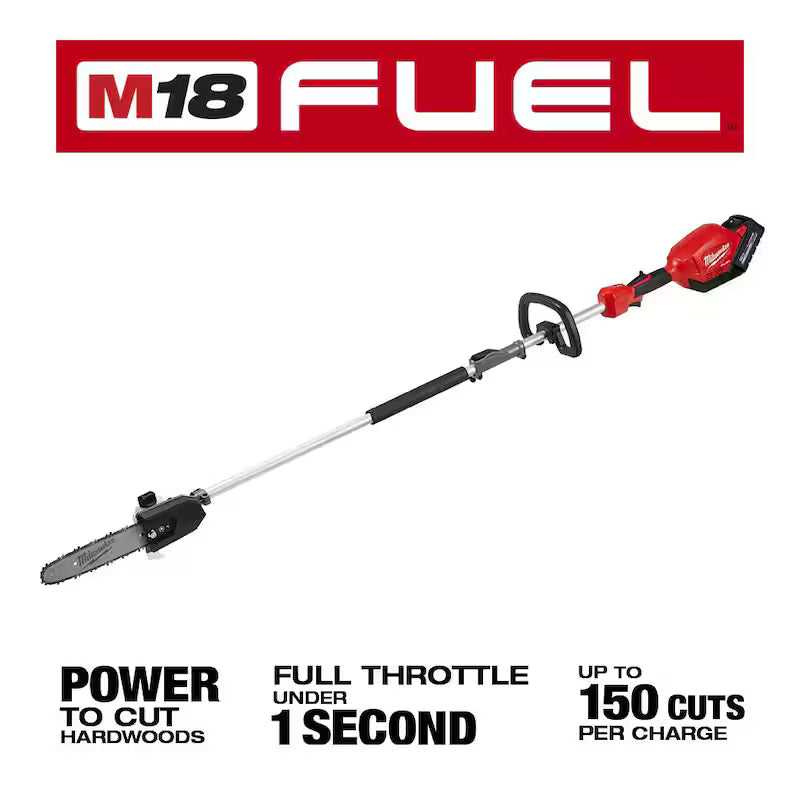 18V Cordless Pole Saw Kit with Hedger Attachment O317913