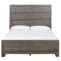 Full Solid Wood Panel Bed G86510