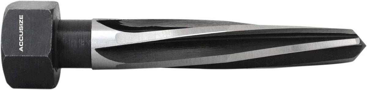 1-1/16'' by 5'' Flute Length Hex Shank H.S.S. Aligning Reamer, 7'' Oal, Spiral Flute, Pack of 2 N632192