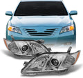 Chrome Clear Projector Headlights Pair Set F277288