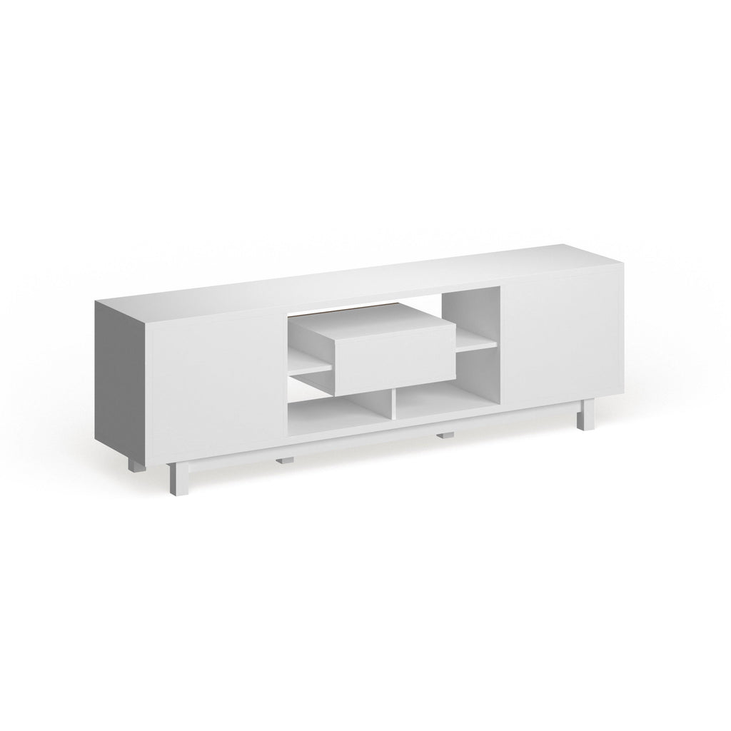 White Wood TV Stand C3646