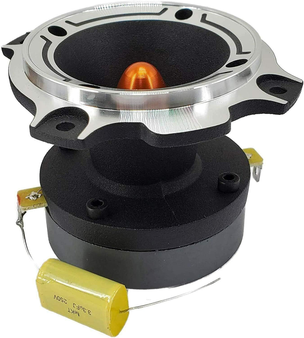 2400 Watts 4-Ohms Titanium Super Tweeter Loud Speaker with Aluminum Frame Pack of 2 N6741