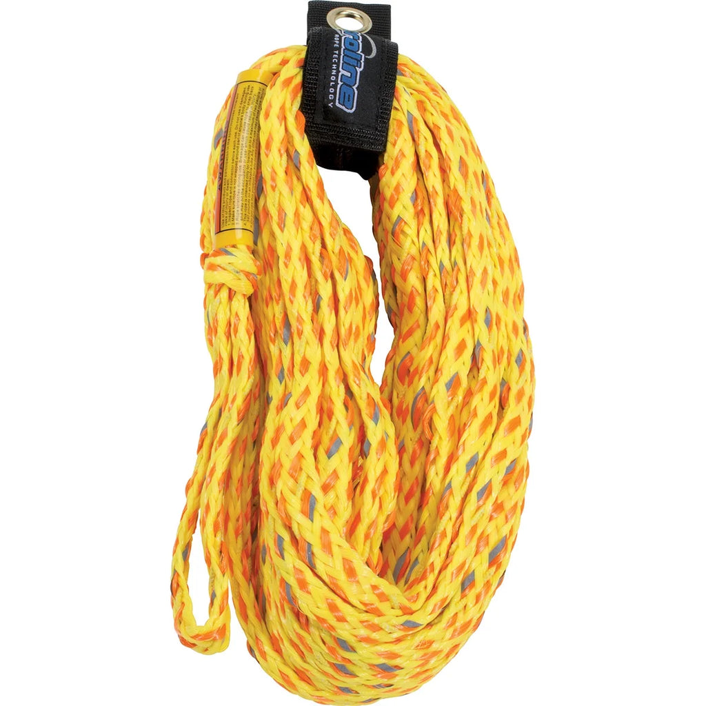 Red/Volt Braided Floating 4-Rider Tube Rope S31731
