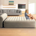Queen Dura-Beam Airbed with Headboard - Black O17306