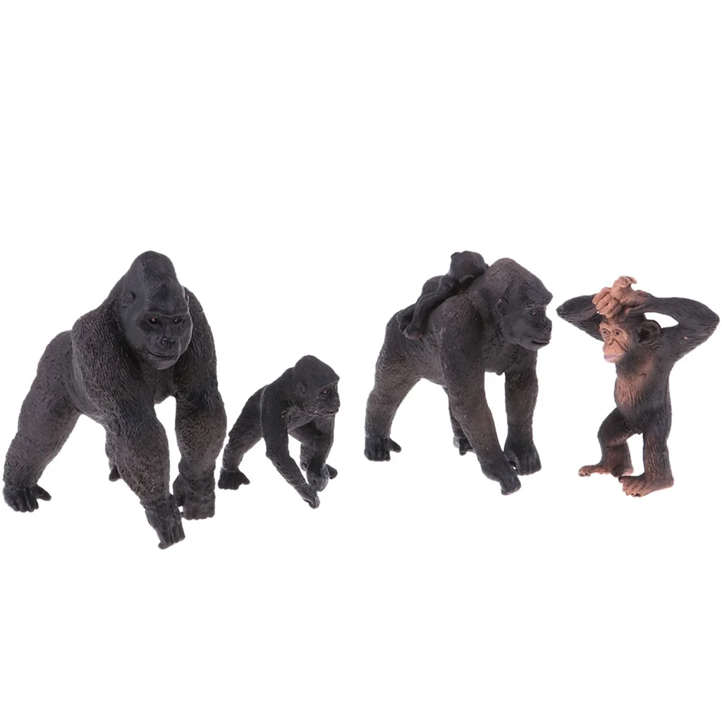 Realistic Gorilla Model Animal Figures Toy I28623
