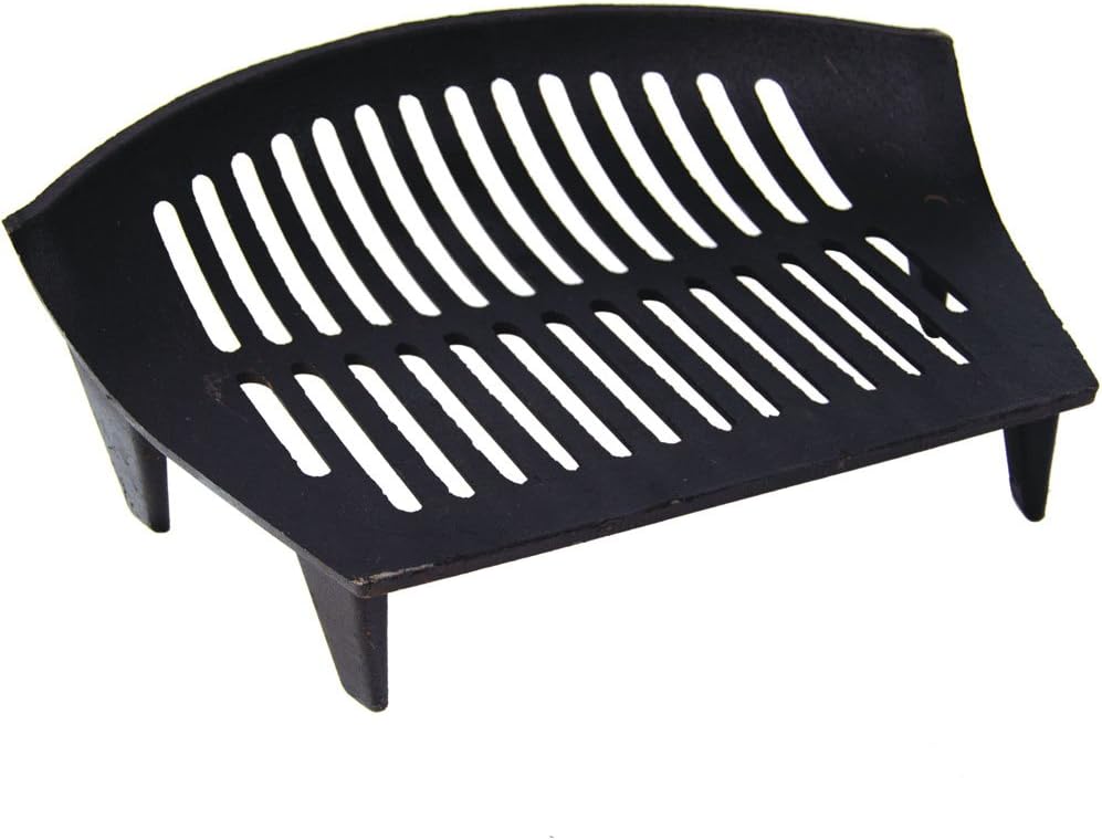Black 18-Inch Cast Iron Fire Grate P4186