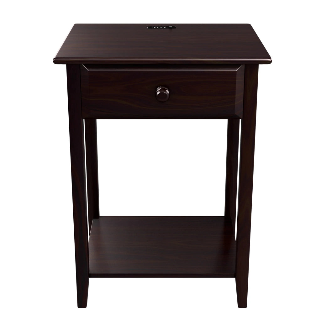 Espresso Night Stand F150120