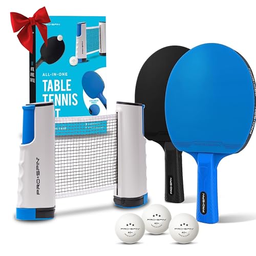 Portable Ping Pong Set with Retractable Net O594256