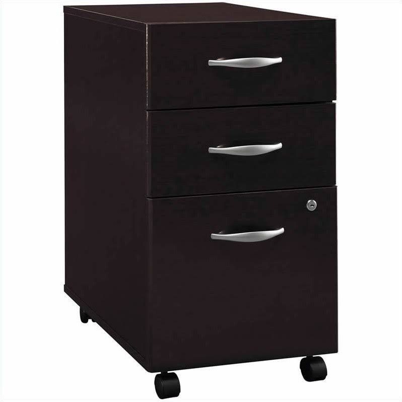 60x22 Credenza with 3-Drawer File Cabinet R476463