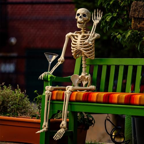Life Size Posable Skeletons Halloween Decorations U96624
