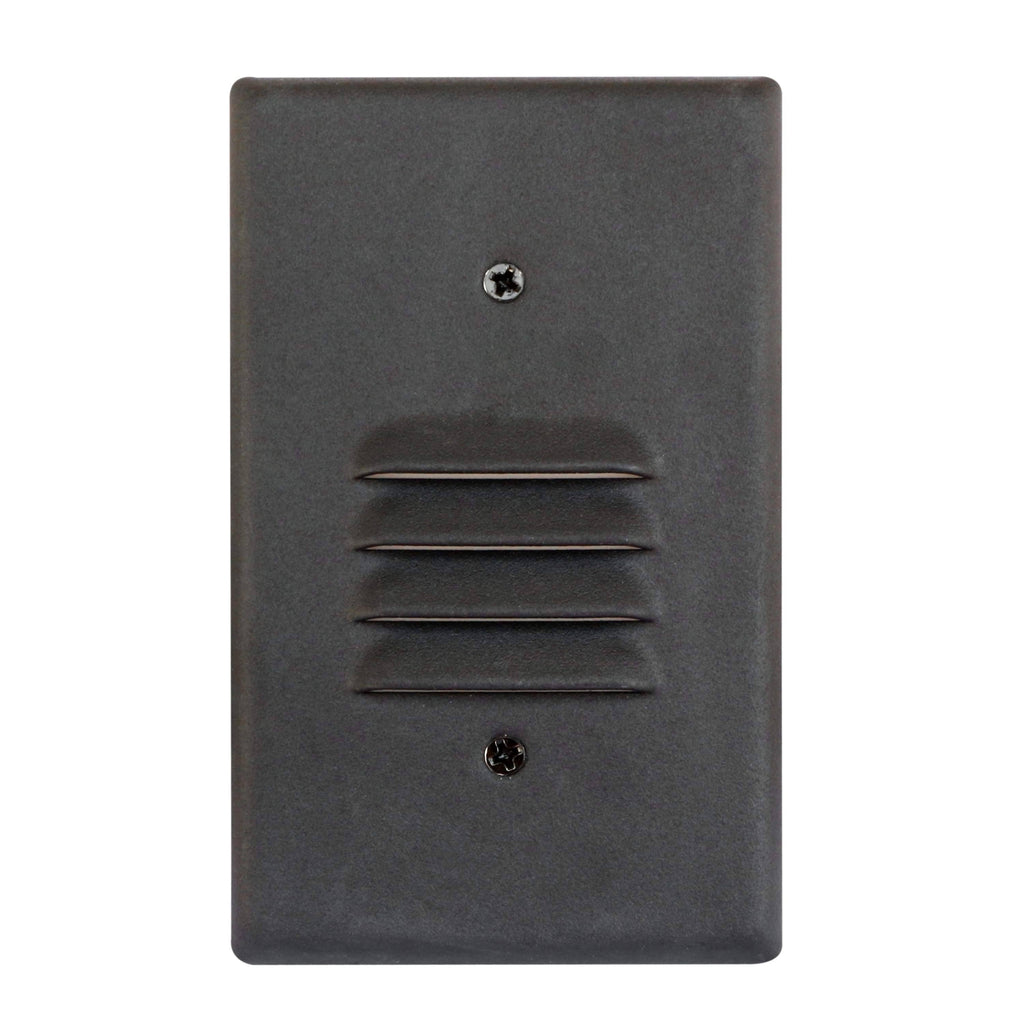 5 Pack Black Angled Louver Step Light Z104